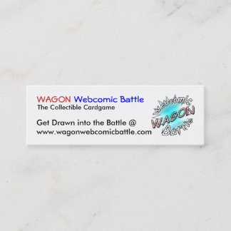Cartões da batalha de Webcomic do VAGÃO
