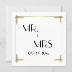 Cartões da caixa da placa branca Gatsby do excelen