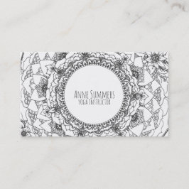 Cartões da mandala da Lua cheia