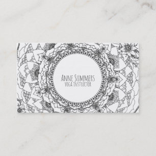 Cartões da mandala da Lua cheia