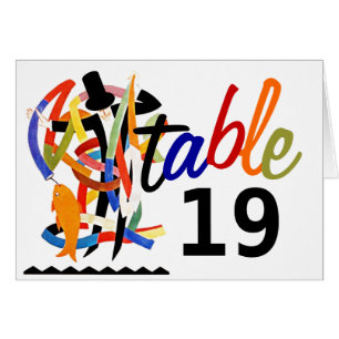 Cartões da mesa de Koinobori do mágico das