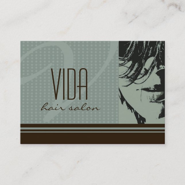 Cartões da nomeação do cabeleireiro (Frente)