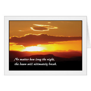 Cartões da prisão - o alvorecer quebrará