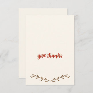 Cartões de Ação de Graças