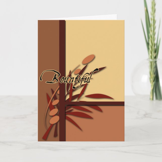 Cartões de Ação de Graças (Frente)