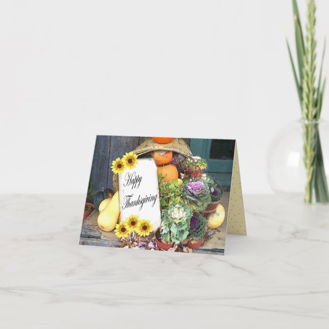 Cartões de Ação de Graças (Frente)