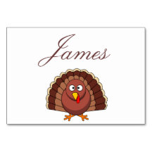 Cartões De Ação De Graças Com A Turquia