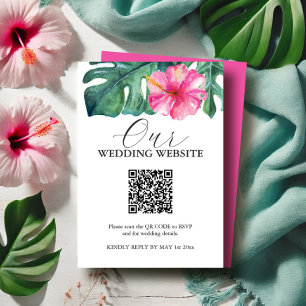 Cartões de Acompanhamento de Casamento com Flor de