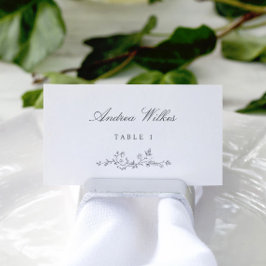 Cartões de Acompanhamento de Casamento Florais Pra