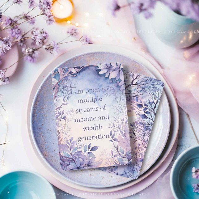 Cartões de Afirmação, Impressão de Cotação Possíve (Criador carregado)