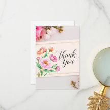 Cartões de Agradecimento 