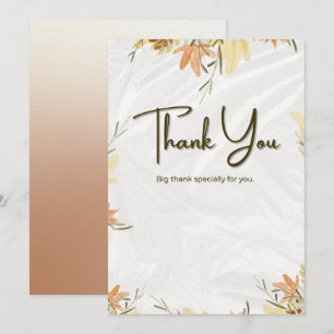 Cartões de Agradecimento 