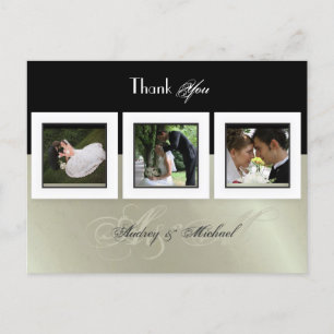 CARTÕES DE AGRADECIMENTO CASAMENTO DIY COR / 3 QUA