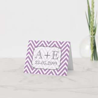 Cartões de Agradecimento de Casamento com Monogram