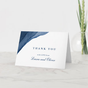 Cartões de Agradecimento de Casamento em Aquarela 