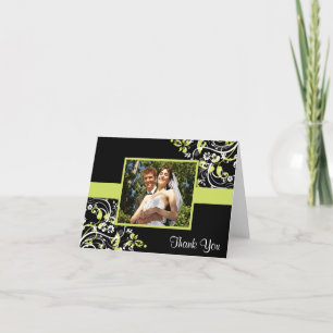 Cartões de Agradecimento de Foto de Casamento