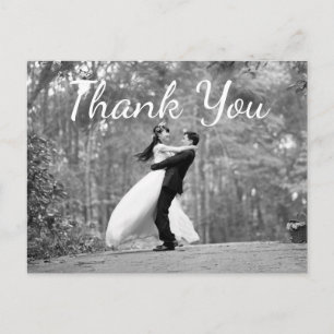 Cartões de Agradecimento de Foto de Casamento