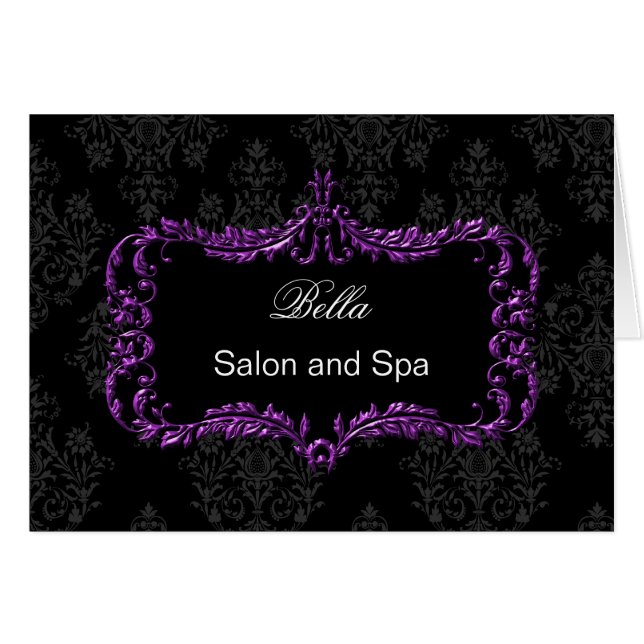 Cartões de agradecimento de negócios, com malditos (Frente Horizontal)