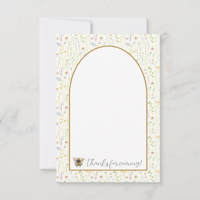 Cartões de Agradecimento de Primeiro Aniversário d (Frente)