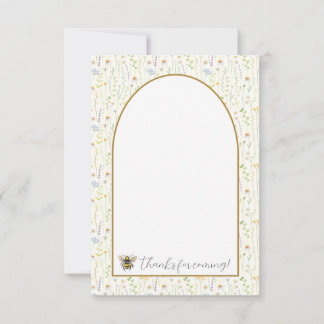 Cartões de Agradecimento de Primeiro Aniversário d