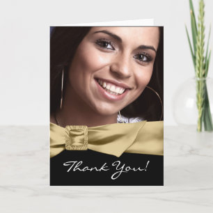Cartões de Agradecimento de Quinceanera em Foto Ou