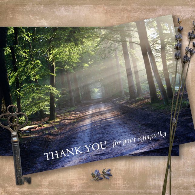 Cartões De Agradecimento Funcional | Raios Solares (Sympathy Photo Celebration of Life, In Loving Memory, Forever in our Hearts Funeral thank you cards)
