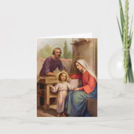 Cartões De Agradecimento Funcional | Santa Família