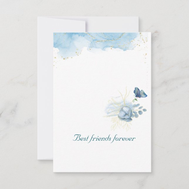 Cartões de Agradecimento Personalizados (Frente)