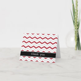 Cartões de Agradecimento Personalizados Cinza e Ve