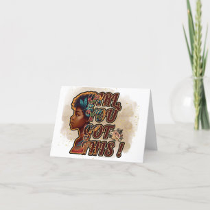 Cartões De Agradecimento Personalizados - Garota, 