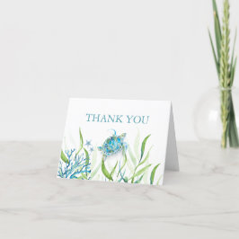 Cartões de Agradecimento Personalizados Tropicais