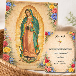Cartões de Agradecimento por Funeral em Espanhol N