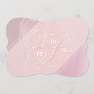Cartões de Agradecimento Recepção Orchid Blush