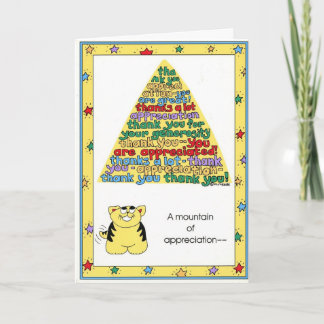 Cartões de agradecimentos