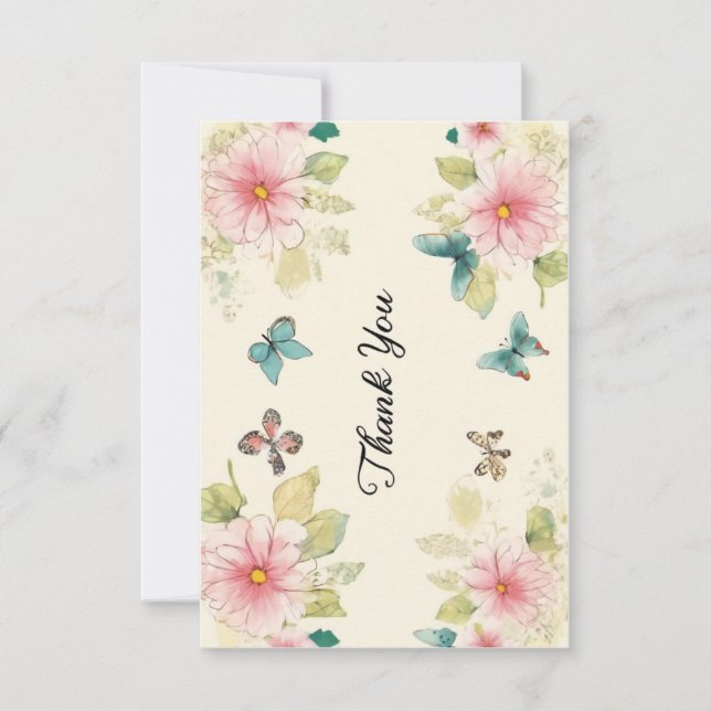 Cartões de agradecimentos (Frente)