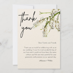 Cartões de agradecimentos