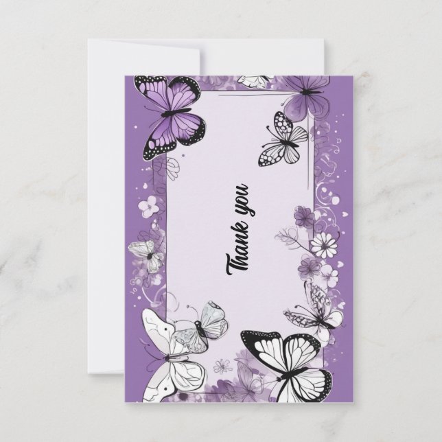 Cartões de agradecimentos (Frente)