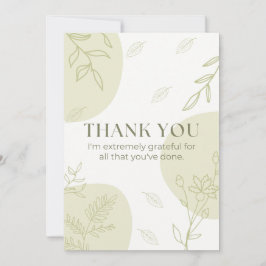 Cartões de agradecimentos