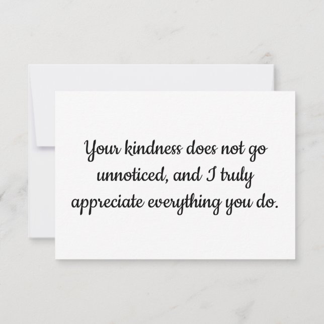 Cartões de agradecimentos (Verso)