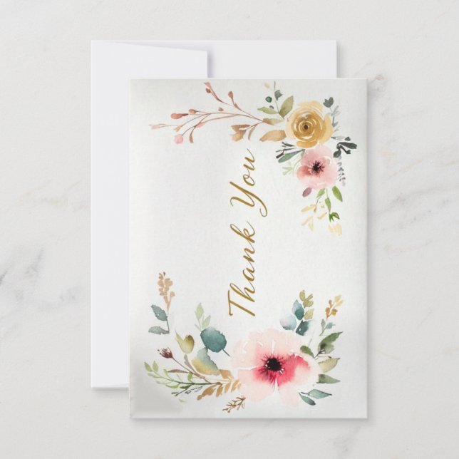 Cartões de agradecimentos (Frente)