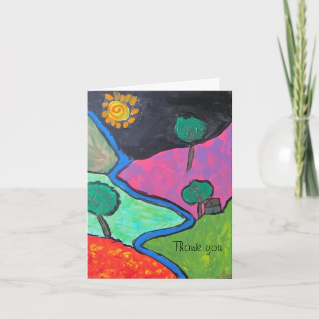 Cartões de agradecimentos (Frente)