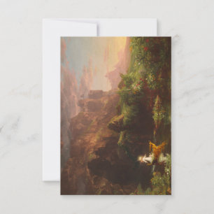 Cartões de agradecimentos A Viagem da Vida Crian