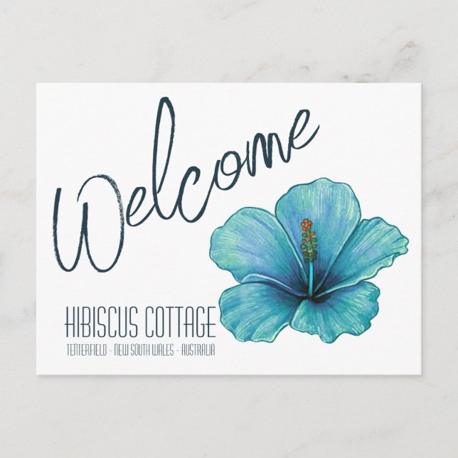 Cartões de agradecimentos Airbnb, Aluguel de Féria (Frente)