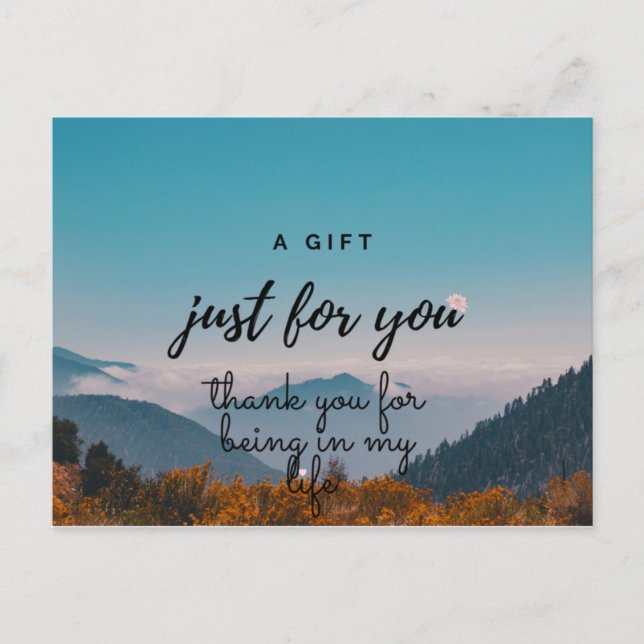 cartões de agradecimentos. amigos da família e car (Frente)