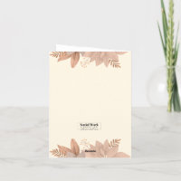 Cartões de agradecimentos ao trabalhador social