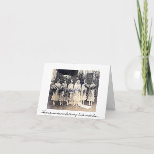 Cartões de agradecimentos Bridesmaid 2