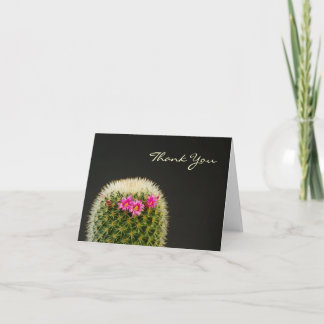 Cartões de agradecimentos Cactus