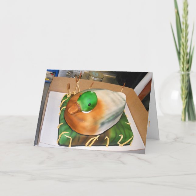 cartões de agradecimentos "Cakefowl" (Frente)