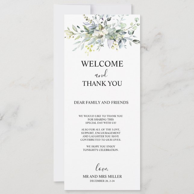 Cartões de agradecimentos, Cartões de agradeciment (Frente)