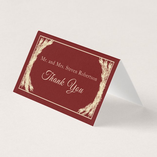 Cartões de agradecimentos Casamento no inverno cat (Frente)